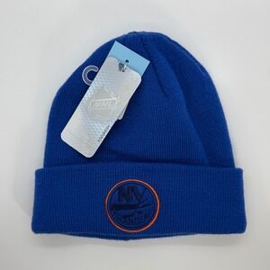 Youth NHL New York Islanders Royal Blue Knit Beanie Hat‎ OS